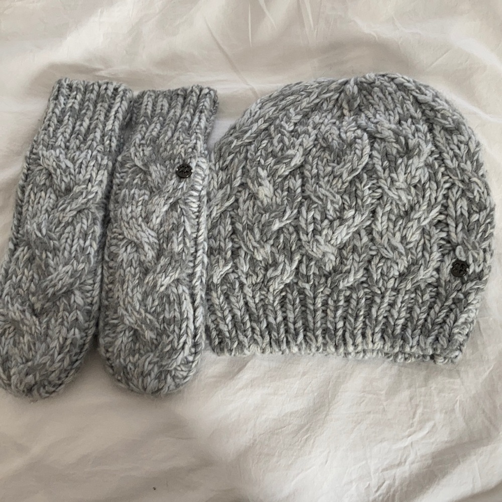 Sweaty Betty Hat and Mittens